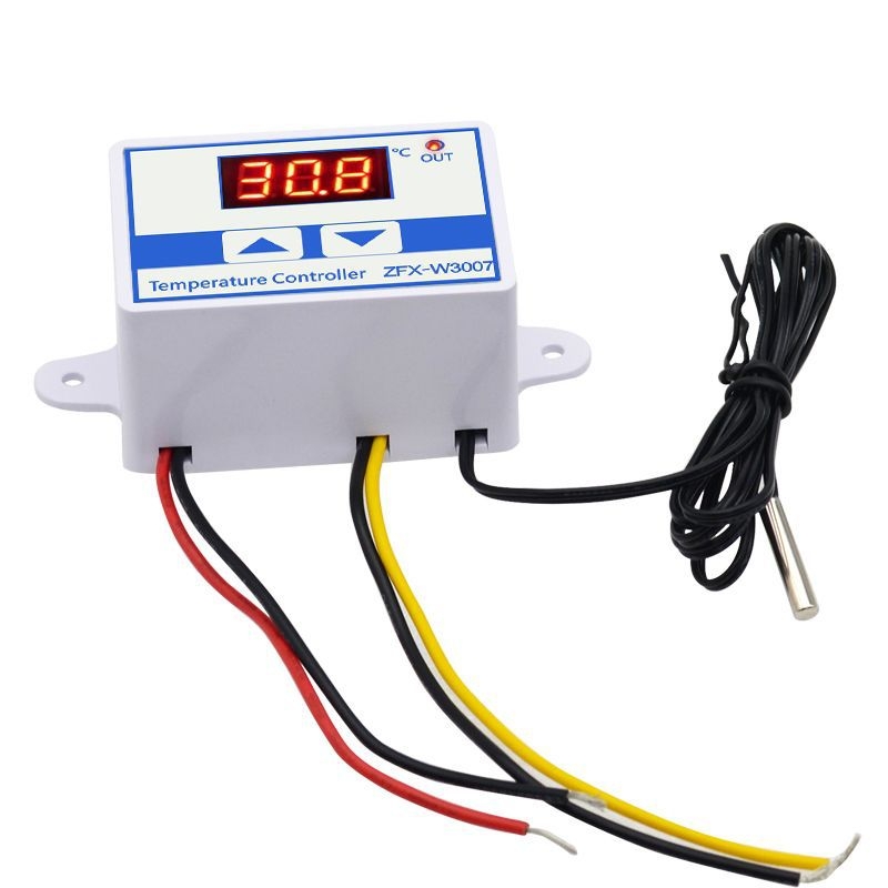 ZFX-W3007 Regulator temperatura litijske baterije, 12V–60V, inteligentni digitalni displej