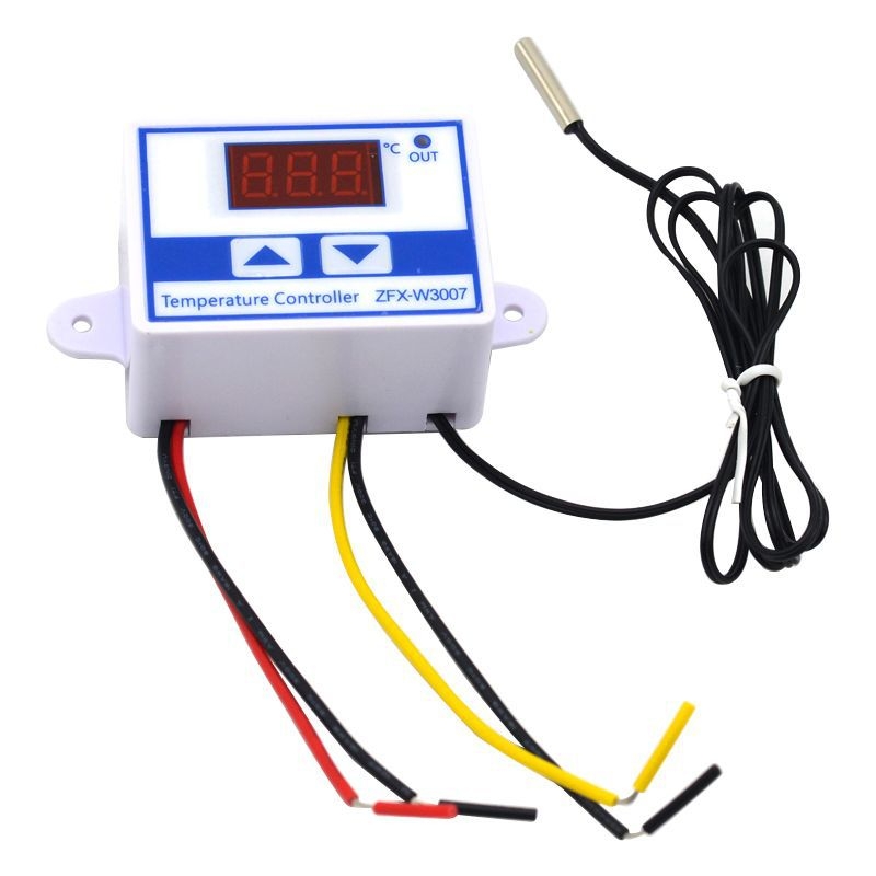 ZFX-W3007 Regulator temperatura litijske baterije, 12V–60V, inteligentni digitalni displej