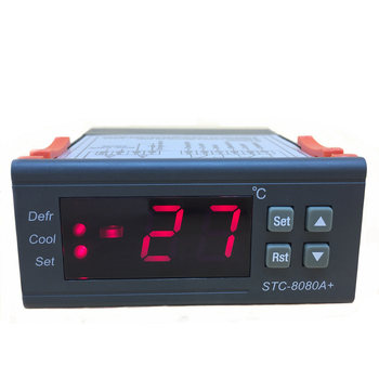 STC-8080A+ temperaturni regulator za hladnjak i zamrzivač s digitalnim zaslonom, potpuno automatska regulacija temperature
