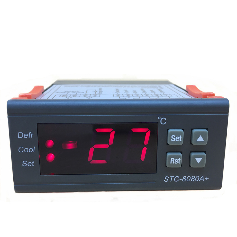 STC-8080A+ temperaturni regulator za hladnjak i zamrzivač s digitalnim zaslonom, potpuno automatska regulacija temperature