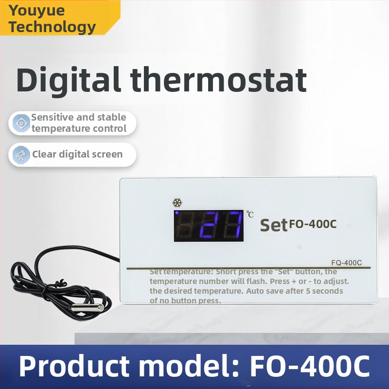 FQ-400C digitalni termostat, temperaturni prekidač i mikroprocesorski regulator temperaturu