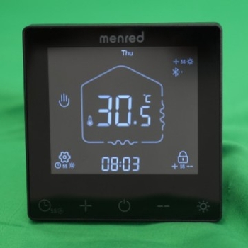 RT52.36 Termostat za podno grijanje – panel kontrole temperature za vodeno i električno grijanje u unutarnjem prostoru