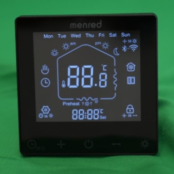 RT52.36 Termostat za podno grijanje – panel kontrole temperature za vodeno i električno grijanje u unutarnjem prostoru