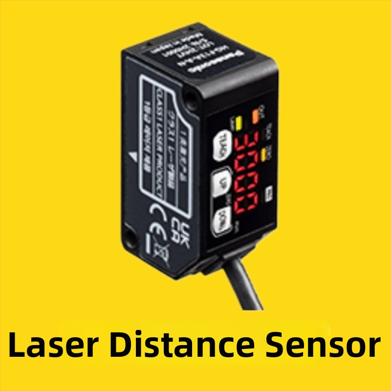 Panasonic HG-F13A-A-P, PNP izlaz, kompaktični laserski senzor za mjerenje udaljenosti dugog dometa (fotoelektrični senzor)