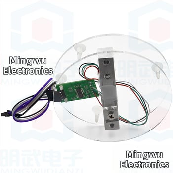 HX711 modul so sadu senzorov zaťaženia – elektronický vážiaci modul 1/5/10/20 kg