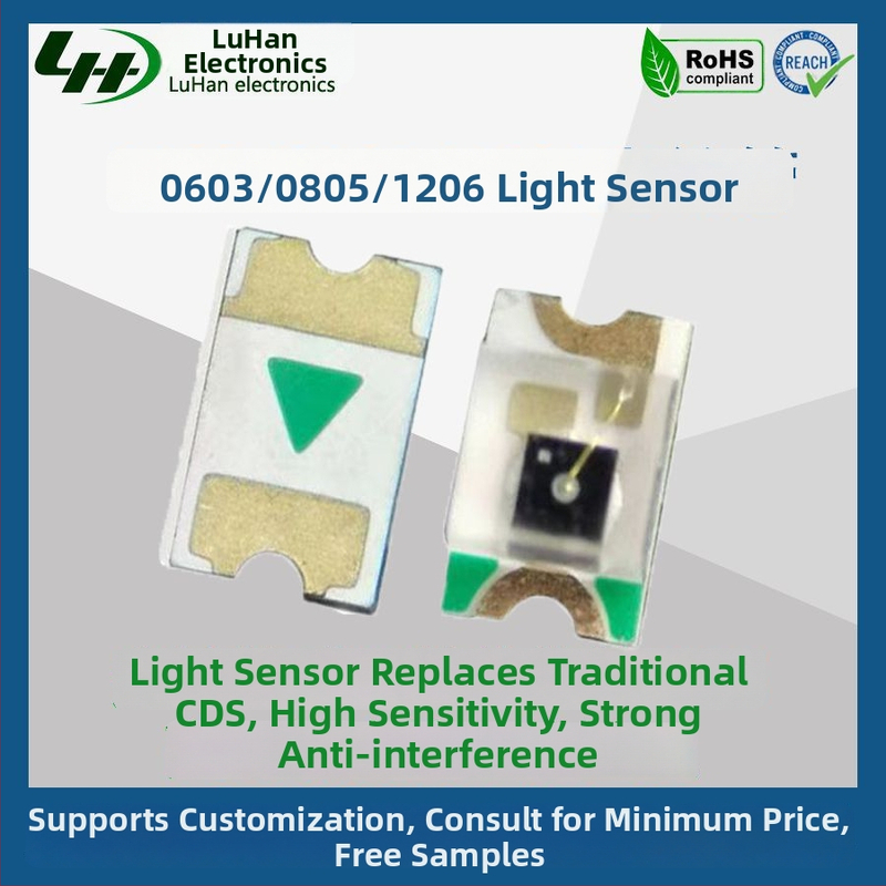 SMD fotodetektor 0603/0805/1206, zamjenjuje tradicionalnu CdS LED lampu