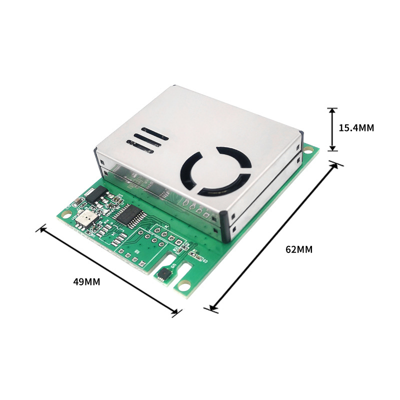 Laser modul senzora kvalitete zraka PM2.5, formaldehid, temperatura i vlaga, TVOC i CO2 – sve-u-jednom M702