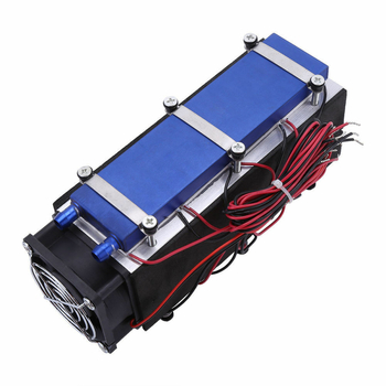 576W термоелектрически охладителен комплект за 12V, DIY радиатор за малък хладилник и климатик