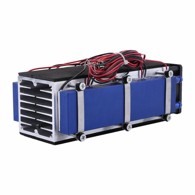 576W термоелектрически охладителен комплект за 12V, DIY радиатор за малък хладилник и климатик