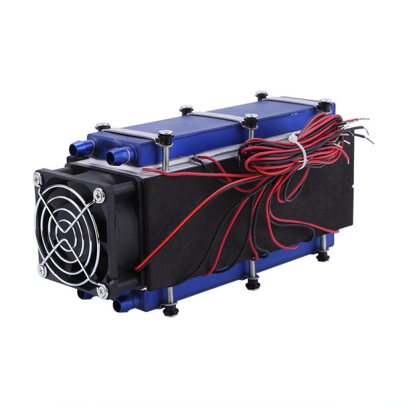 576W термоелектрически охладителен комплект за 12V, DIY радиатор за малък хладилник и климатик