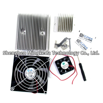 Vylepšený 12V DIY chladiaci set s termoelektrickou chladiacou doskou 12706 a chladiacim modulom