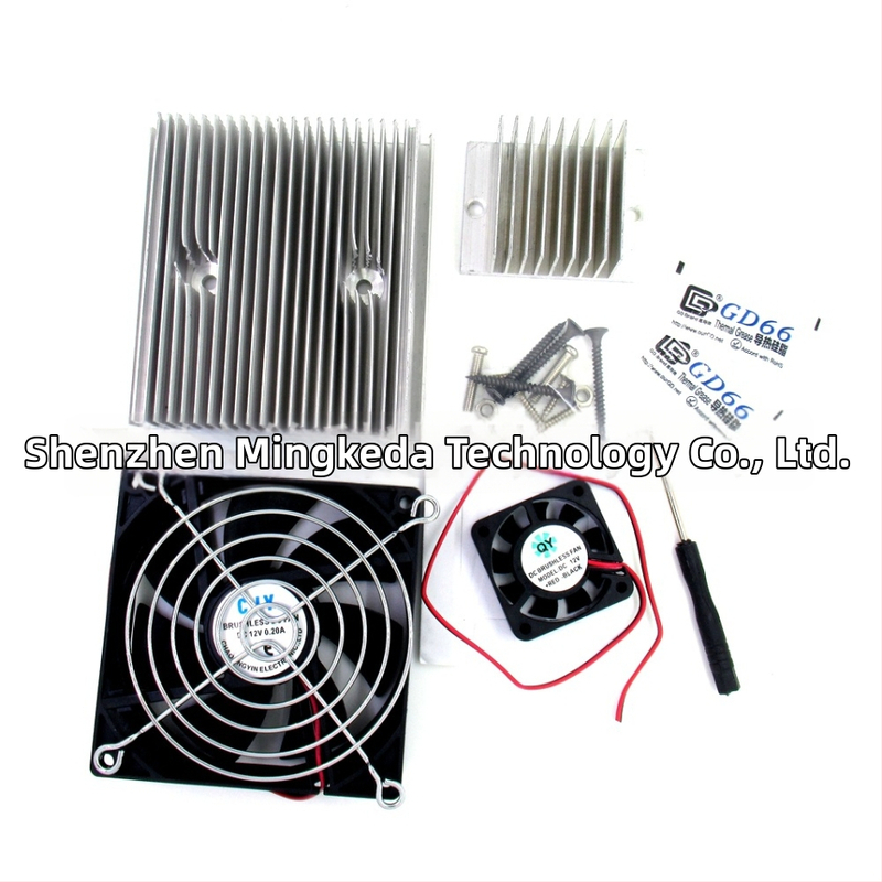 Vylepšený 12V DIY chladiaci set s termoelektrickou chladiacou doskou 12706 a chladiacim modulom