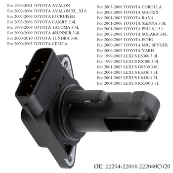 Senzor mase zraka 22204-22010 za Toyota Camry 2002-2006
