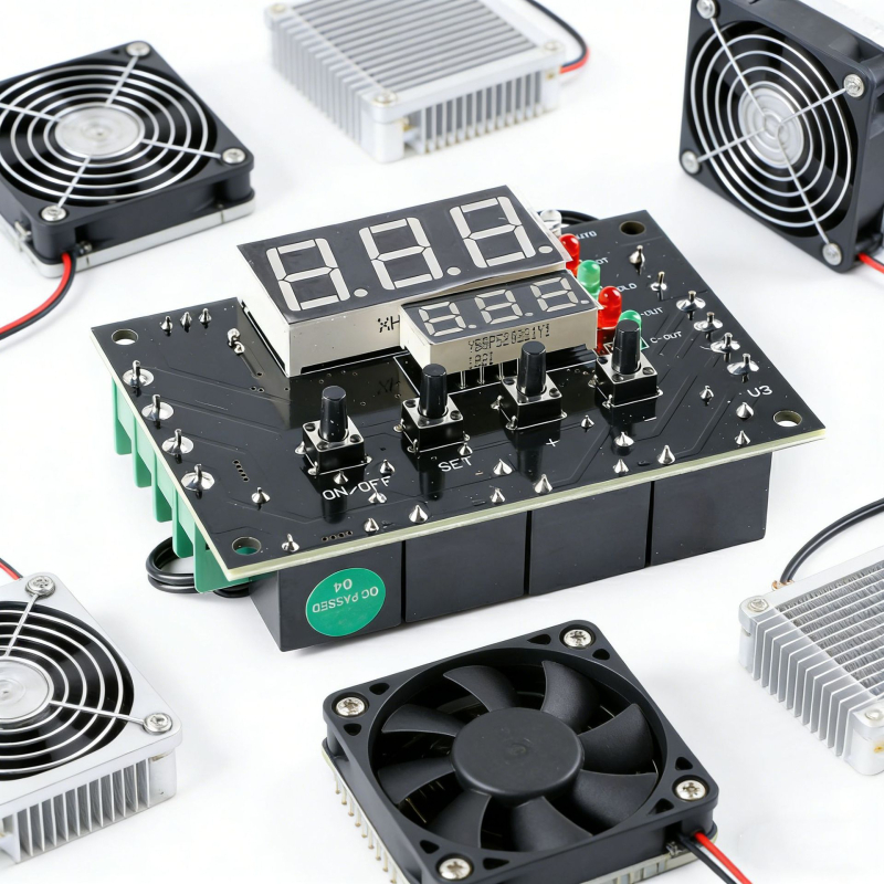 12V TEC regulator temperatura za TEC modul hlađenja, automatska konstantna temperatura s automatskim prebacivanjem polariteta, 15A