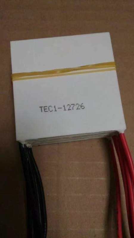 TEC1-12726 termoelektrični hladnjak, 50×50 mm, visokih performansi, 12V, za hlađenje opreme i proizvodnju energije iz temperatijske razlike
