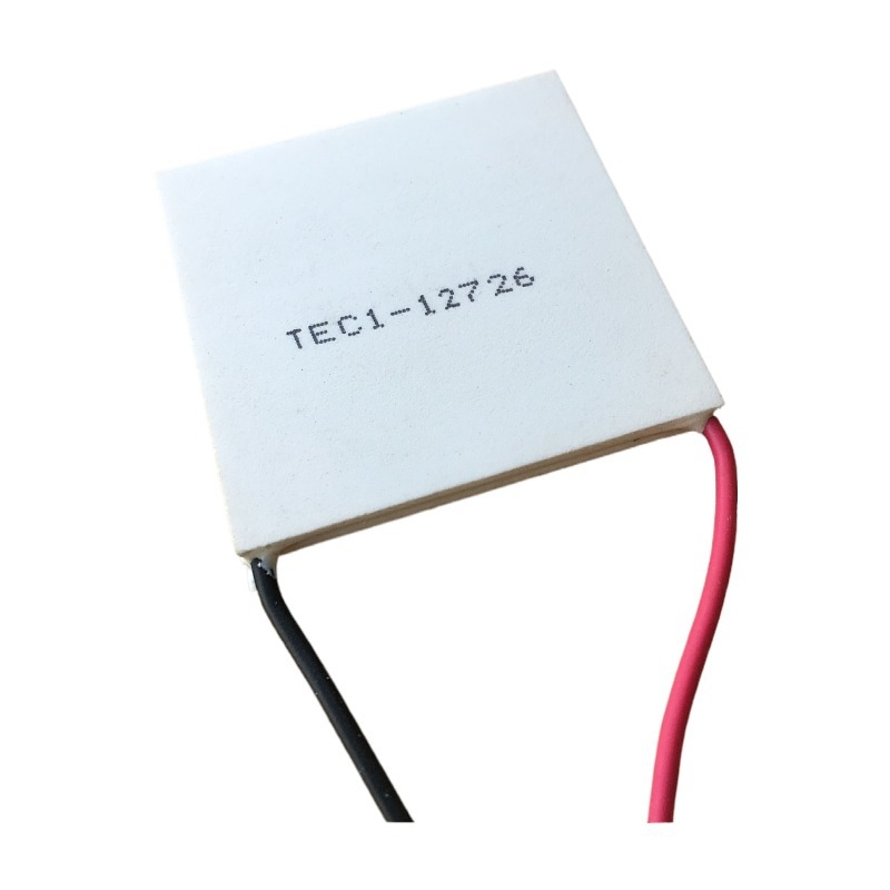 TEC1-12726 termoelektrični hladnjak, 50×50 mm, visokih performansi, 12V, za hlađenje opreme i proizvodnju energije iz temperatijske razlike