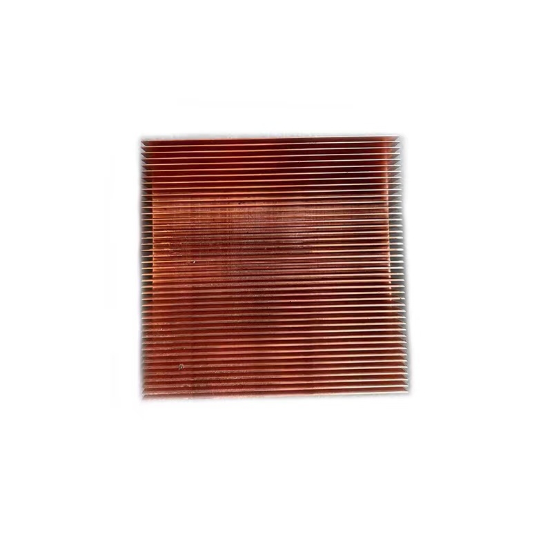 Bakreno-aluminijski radijator s oštrim zubima za vodeno hlađenje