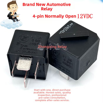 Automobilové relé V23136-J6-X48, 4-pólové, 61.36 6 901, 12V DC, Normálne otvorené