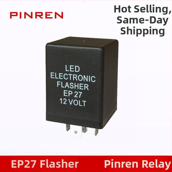 5-pín LED blikačné relé do auta, 12V EP27 PRFLASHER