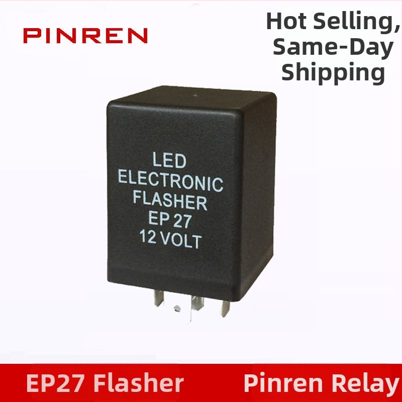 5-pín LED blikačné relé do auta, 12V EP27 PRFLASHER
