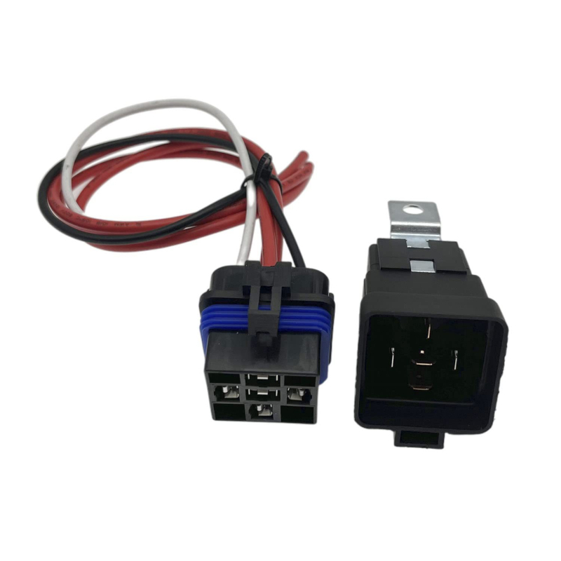 ZYLW80/60A12V водоустойчиво автомобилно реле със гнездо, 5-пиново, комплект за морски вентилатор