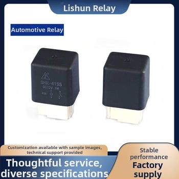 4155 Auto-relé, LED smerový signál, 40A, 14VDC, 4-pólové relé