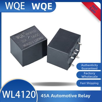 WQE automobilové malé relé WL4120 – európske vysokovýkonná PCB doska so striebornými kontaktmi