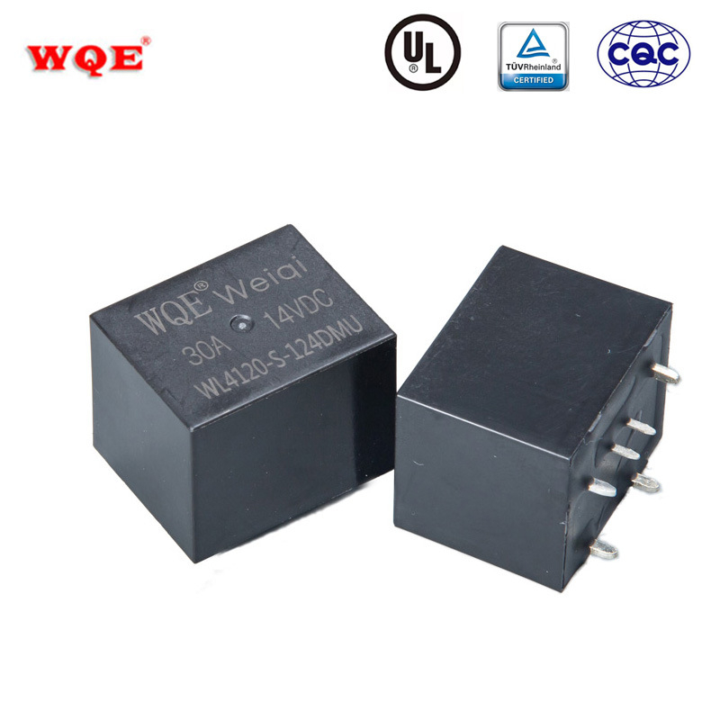 WQE автомобилно реле WL4120 – европейска високопроизводителна PCB платка със сребърни контакти