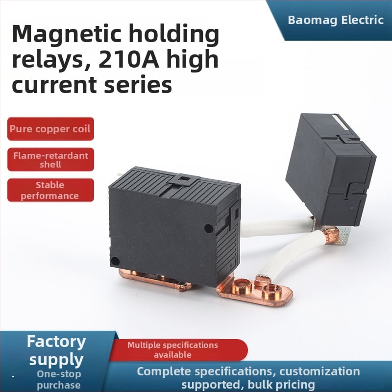Bc8210w séria magnetického zaisťovacieho relé, 210A vysoký prúd