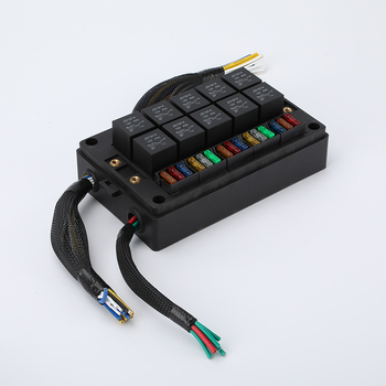 Cutie de relee și siguranțe DC12V pentru autovehicule comerciale și RV-uri, siguranță electromagnetică DC