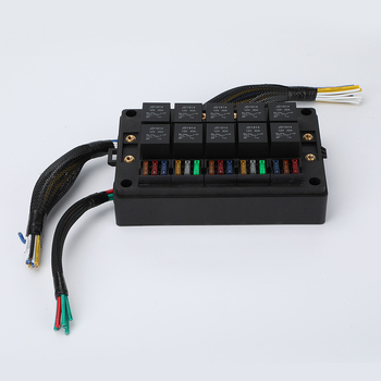 Cutie de relee și siguranțe DC12V pentru autovehicule comerciale și RV-uri, siguranță electromagnetică DC