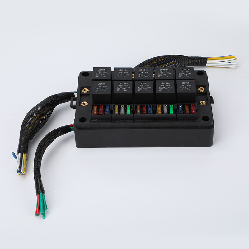 Cutie de relee și siguranțe DC12V pentru autovehicule comerciale și RV-uri, siguranță electromagnetică DC