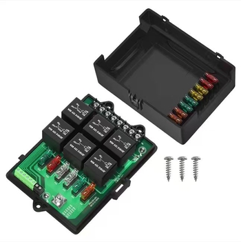 AK-025 Kutija za releje automobila s PCB upravljačkim modulom i kutijom osigurača