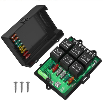 AK-025 Kutija za releje automobila s PCB upravljačkim modulom i kutijom osigurača