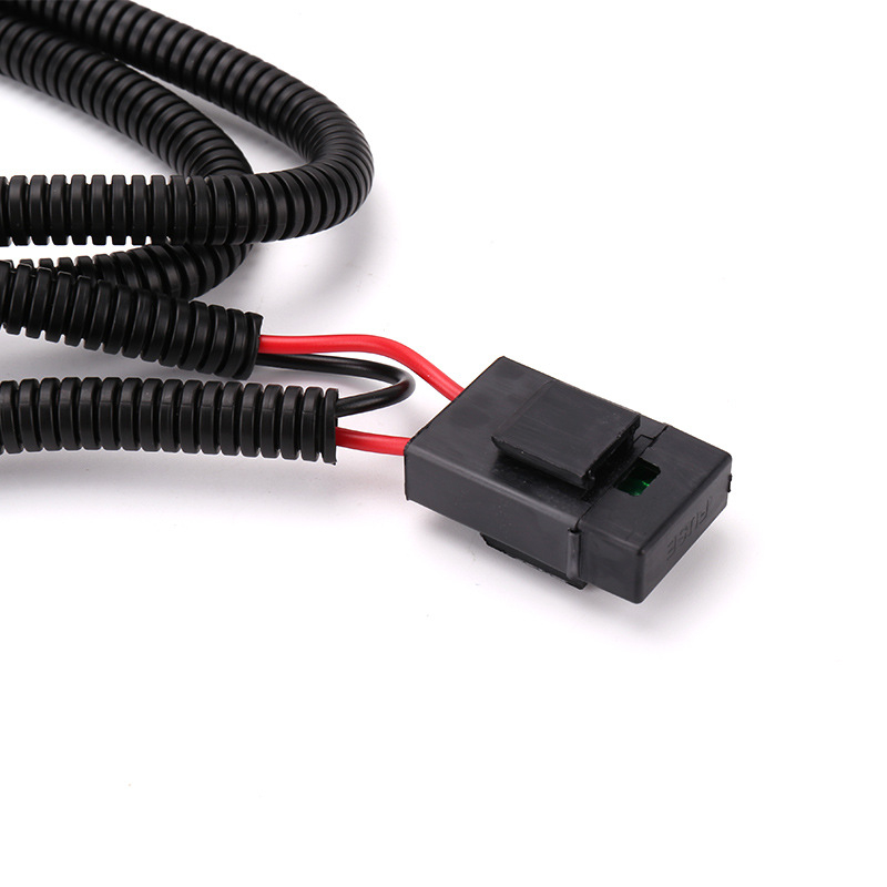 Kabelski komplet za auto klaxon sa releom, 12V DC