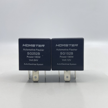 LED SG152B-12V Elektronički flasher relej za auto, 3-pinski, 12V/24V