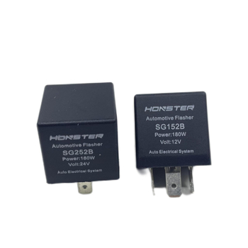 LED SG152B-12V Elektronički flasher relej za auto, 3-pinski, 12V/24V
