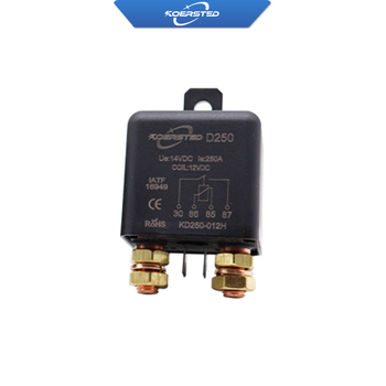 Koersted 250A 12V/24V visokoučinkovito auto-start rele s čistom bakrenom namotkom