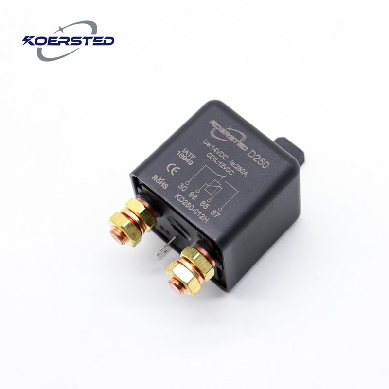Koersted 250A 12V/24V visokoučinkovito auto-start rele s čistom bakrenom namotkom