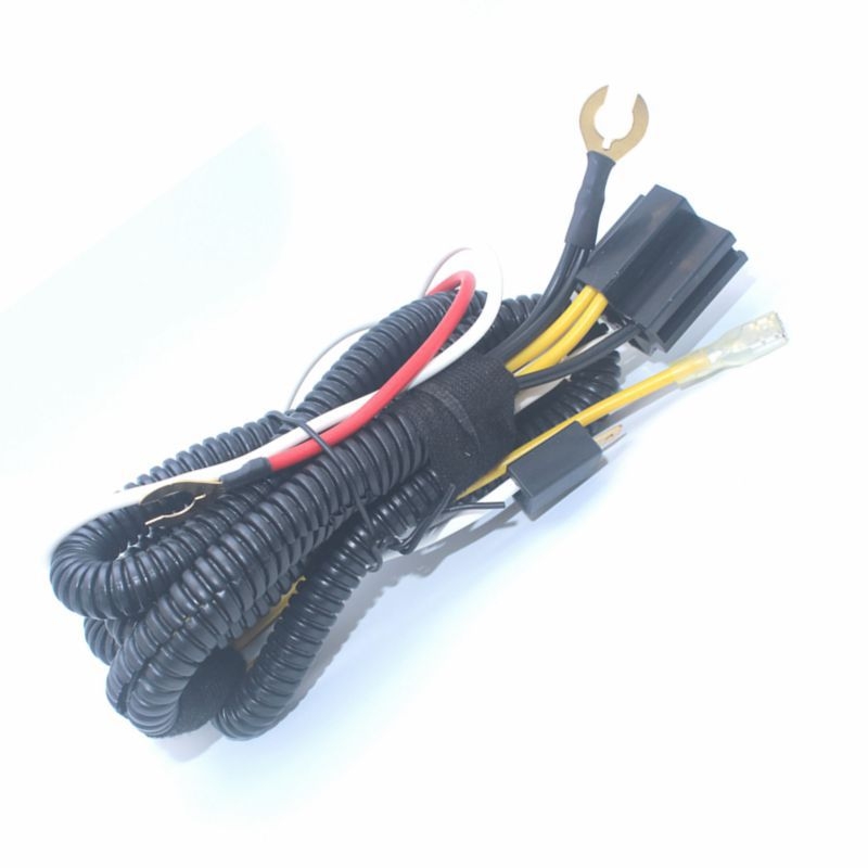 Auto relej 12V/24V, komplet za modifikaciju kabelske žice za auto sirenu snail horn