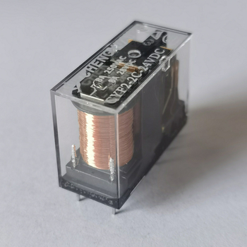 CYF2-2C-24VDC elektromagnetsko rele s prozirnim kućištem, 8 pinova, 14F, za industrijsku kontrolu