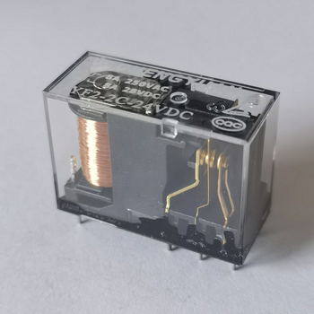 CYF2-2C-24VDC elektromagnetsko rele s prozirnim kućištem, 8 pinova, 14F, za industrijsku kontrolu