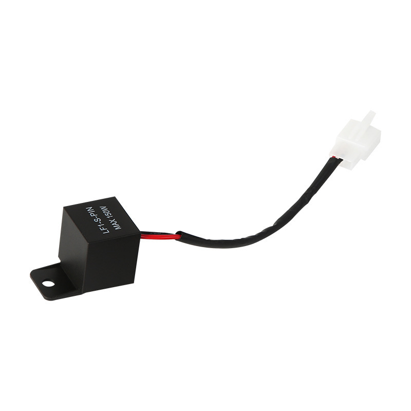 2-pinsko LED flasher relej, 12V, 150W, vodootporan i otporan na vlagu, s pričvrsnim remenom