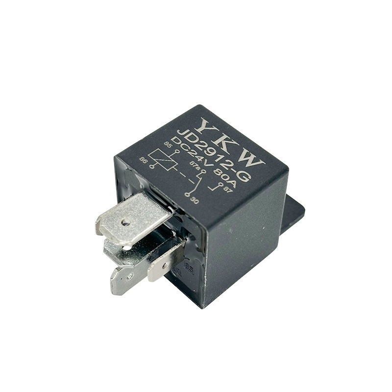 YKW JD2912 automobilski relej, 40A, 80A DC, 24V/48V, 4-pinski i 5-pinski, relej snage