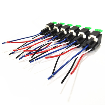 Automobilski relej 30A/12V — set od 6 komada s utičnicama američkog standarda i osiguračima