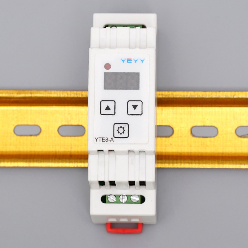 24V DIN-rail programabilni tajmer-relé za ciklično mjerenje vremena, preciznost 0,01 s, aktiviranje signala