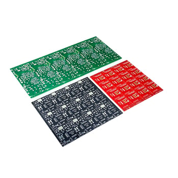 Персонализирана PCB платка 22F FR-4, 2 слоя, бърза прототипна изработка