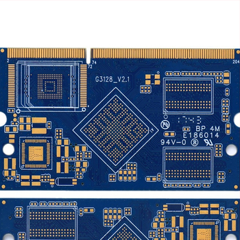 PCB doska s 2oz hrubou meďou a zlatým povlakom