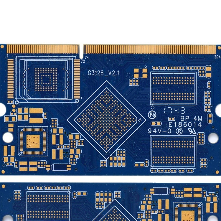 PCB doska s 2oz hrubou meďou a zlatým povlakom