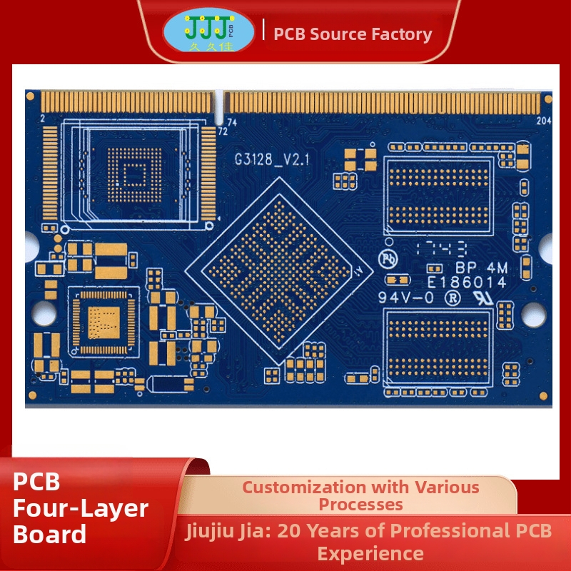 PCB doska s 2oz hrubou meďou a zlatým povlakom